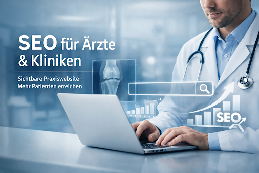 SEO für Ärzte & Kliniken – warum Praxiswebseiten heute sichtbar sein müssen